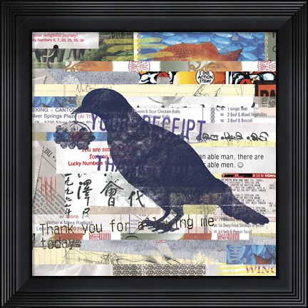 Framed Chirp Print