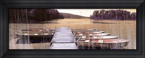 Framed Lakeside Memories Print