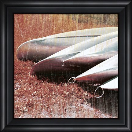 Framed Lakeside Repose Print