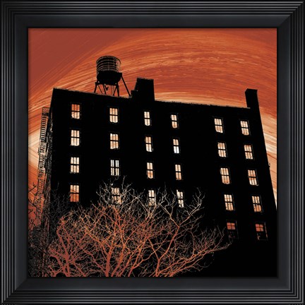 Framed Tribeca Twilight Print