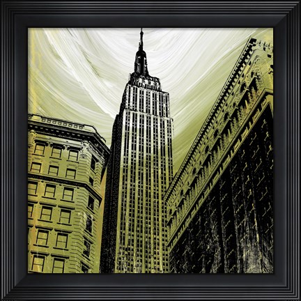 Framed Gilded Empire Print