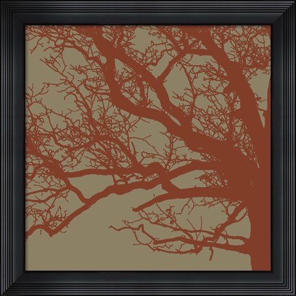 Framed Cinnamon Tree III Print