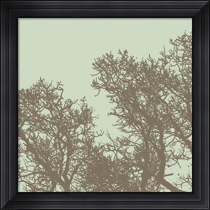Framed Winter Tree I Print