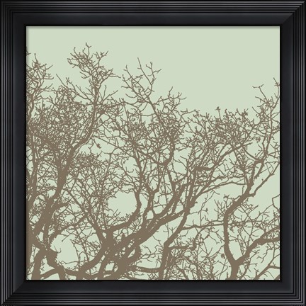 Framed Winter Tree II Print