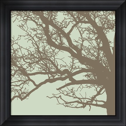 Framed Winter Tree III Print