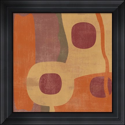 Framed Abstract I Print