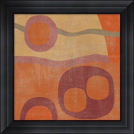 Framed Abstract III Print