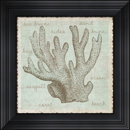 Framed Coral Print