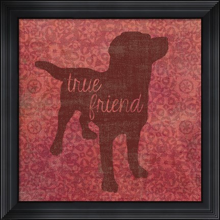 Framed Dog Print