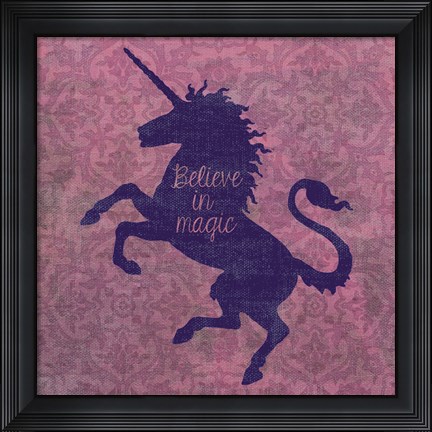 Framed Unicorn Print