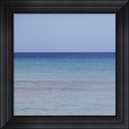 Framed Beach I Print
