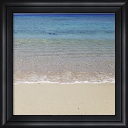 Framed Beach V Print