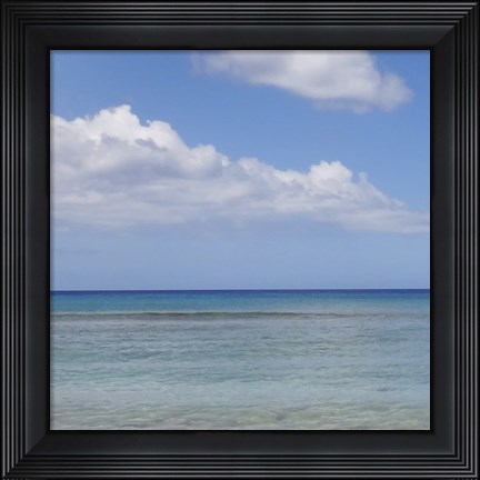Framed Beach VII Print