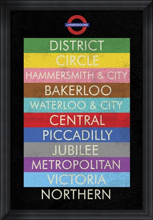 Framed London Print