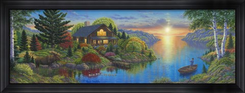Framed Summer Haven Print