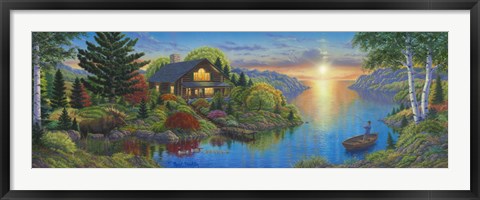 Framed Summer Haven Print