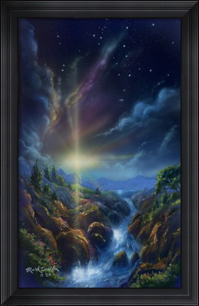Framed Awakening at Dawn Print