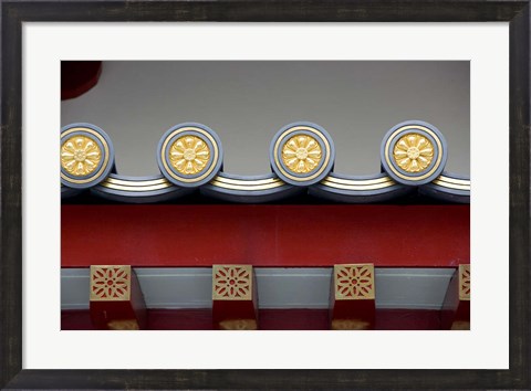 Framed Singapore, Chinatown, Buddha Tooth Relic Temple Print