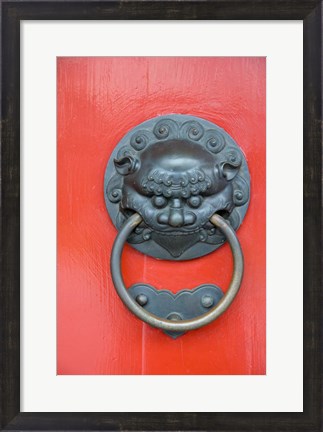 Framed Buddha Tooth Relic Temple, Singapore Print