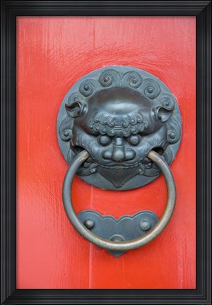 Framed Buddha Tooth Relic Temple, Singapore Print