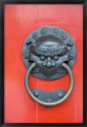 Framed Buddha Tooth Relic Temple, Singapore Print