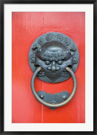 Framed Buddha Tooth Relic Temple, Singapore Print