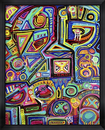 Framed Machine Against The Rage Print