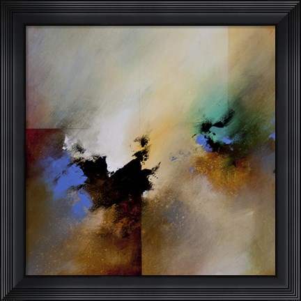 Framed Clouds Connected II Print