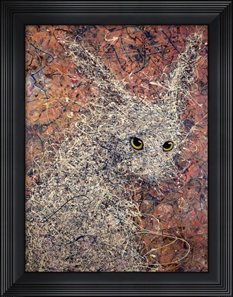 Framed Wild Hare Print