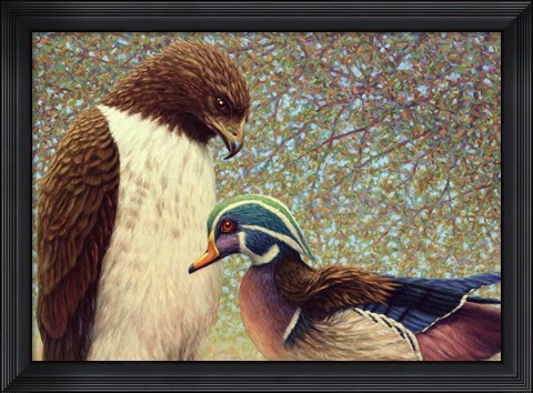 Framed Odd Couple Print