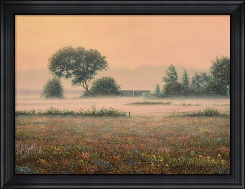 Framed Misty Morning Print