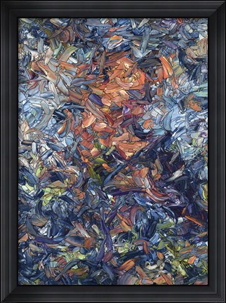 Framed Fragmented Man Print