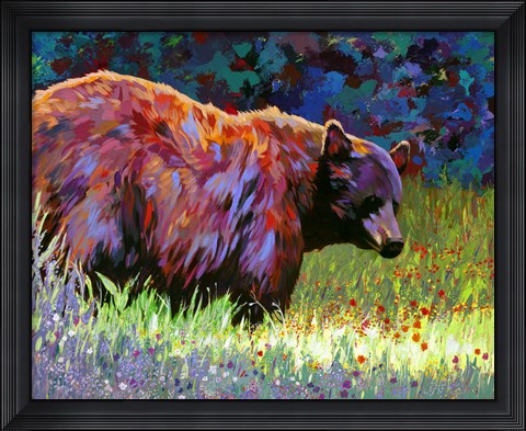 Framed Wildflowers II Print