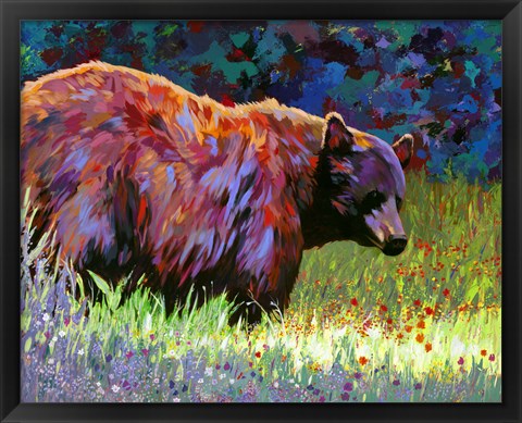 Framed Wildflowers II Print