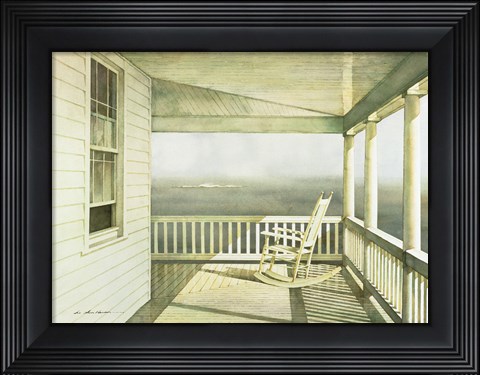 Framed White Caps 2000 Print