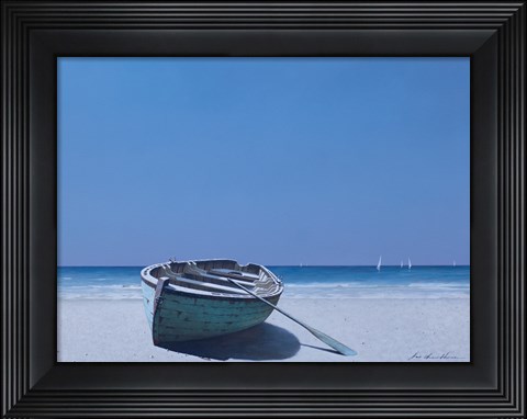 Framed Coastal Respite Print