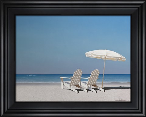 Framed Beach Day Print