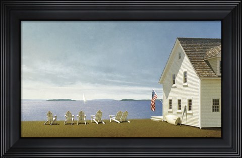 Framed Summer Retreat Print