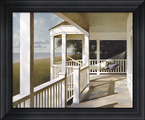 Framed Porch Swing 2 Print