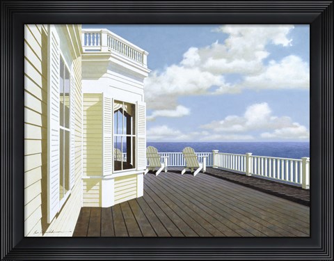 Framed Porch View 2 Print