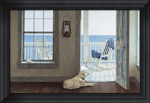 Framed Rocking Chair Print