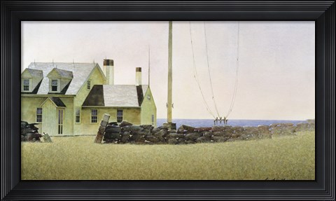 Framed Southern Island Print
