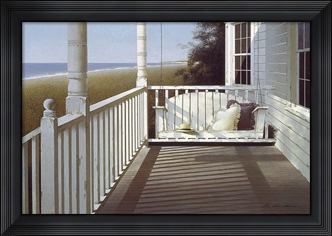 Framed Porch Swing 3 Print