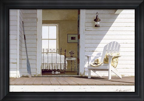 Framed Porch 3 Print