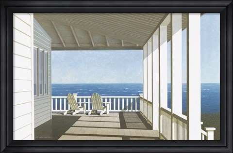 Framed Two Chairs, Southampton Print