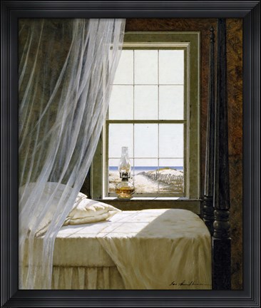 Framed View From A Room Print