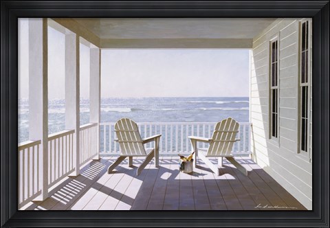 Framed Porch 5 Print