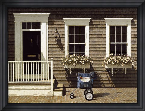 Framed Mail Delivery Print