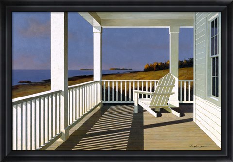 Framed Porch 2 Print