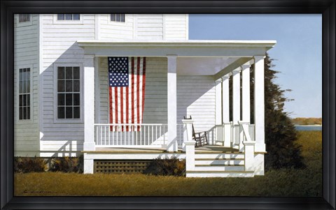 Framed Porch 4 Print
